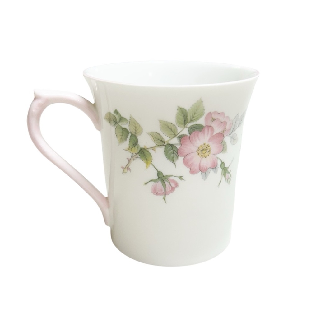 Vintage Queen's Fine Bone China Floral Pink Roses Tea Cup Mug Made in England - Picture 3 of 8